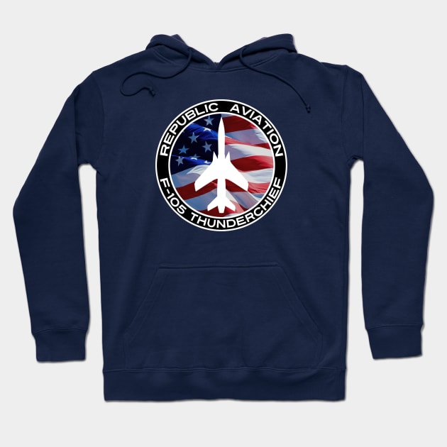 F-105 Thunderchief Hoodie by John_Matthews_Art